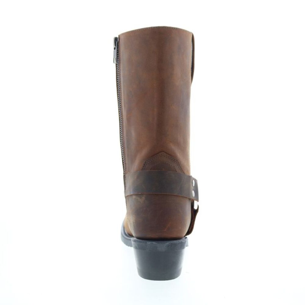 Jama Old West Womens Harness Boot Brown Boots (NWT) - Picture 4 of 4